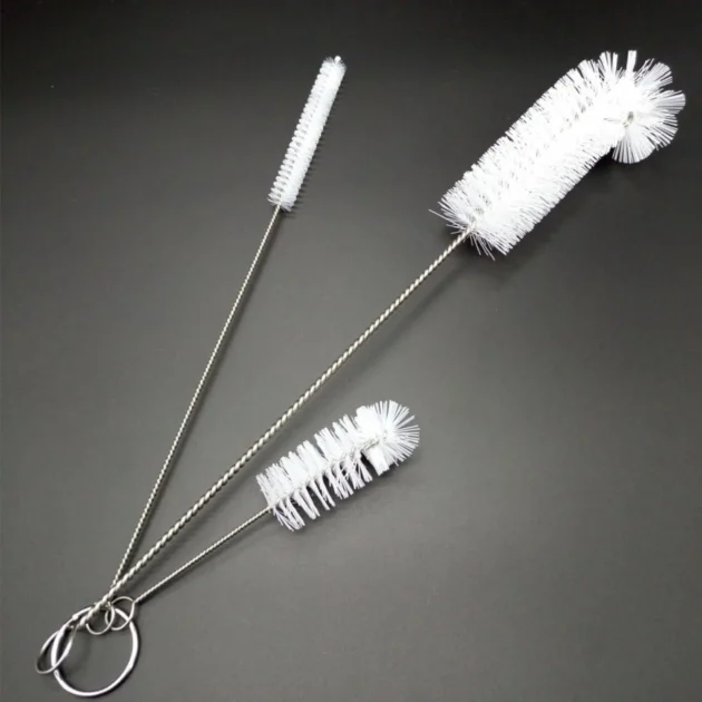 Set of bottle cleaning brushes